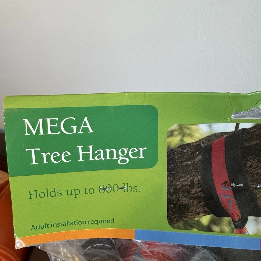 HearthSong Mega Tree Hanger Indoor-Outdoor use Swings SEALED 800# Limit